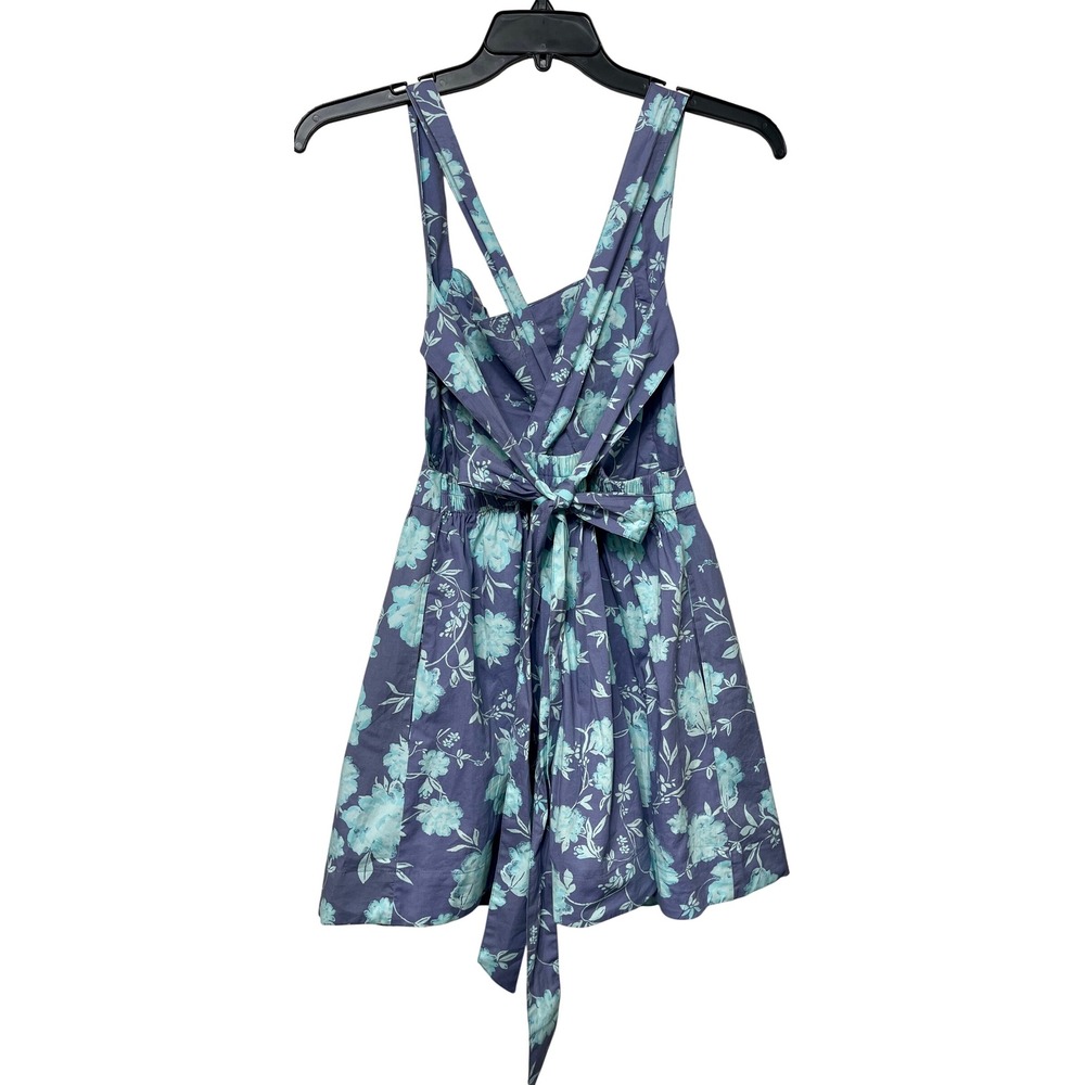 Free‎ People Meet Me In Maui Sleeveless Minidress in Ocean Combo  Size M - Picture 8 of 11